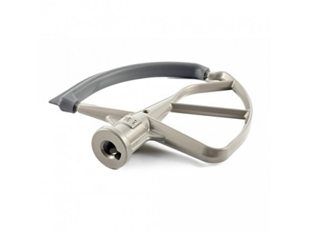 Platte menghaak met flexibele spatel, voor keukenmachine met mengkom van 6,9 l, KitchenAid