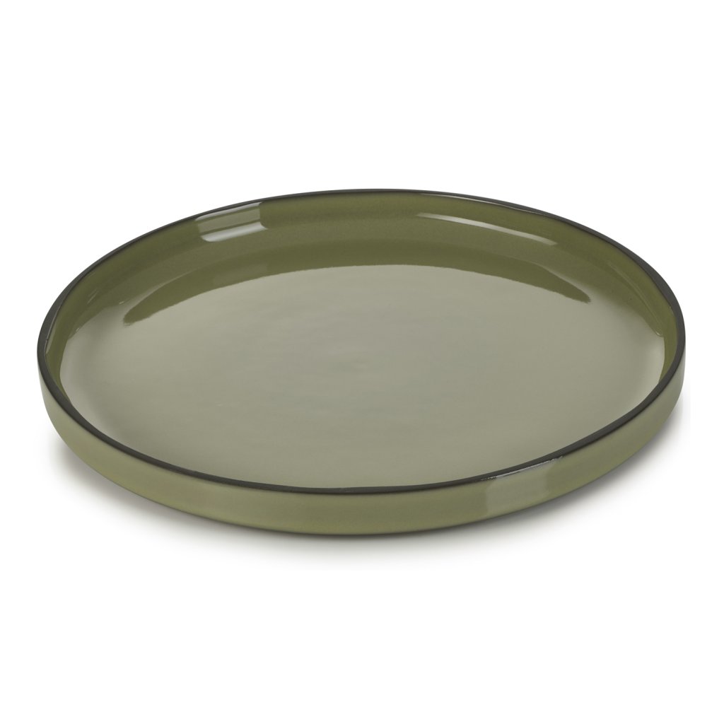 Dineerbord CARACTERE 26 cm, kaki, REVOL
