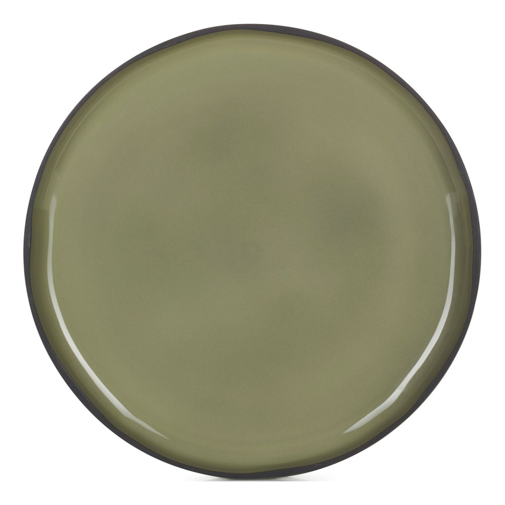 Dineerbord CARACTERE 26 cm, kaki, REVOL