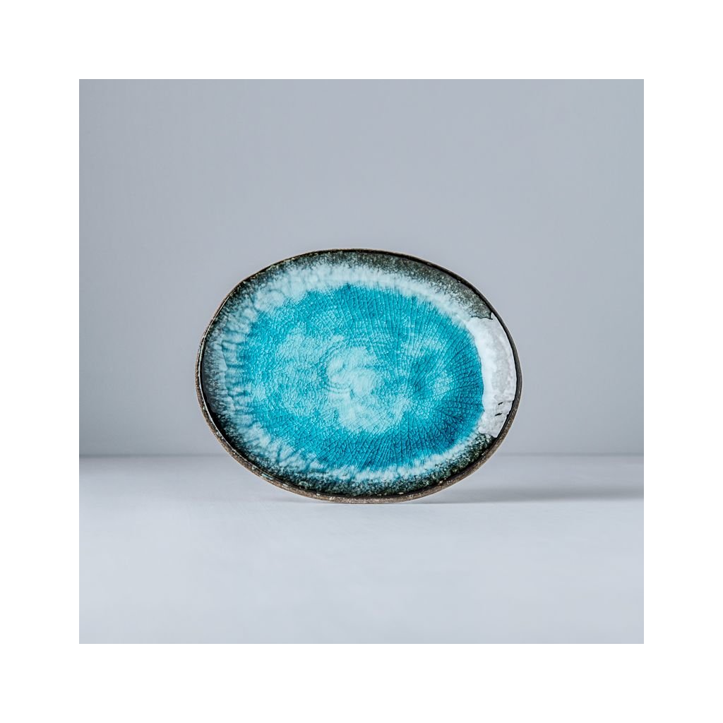 Serveerbord SKY BLUE 18 x 15 cm, MIJ