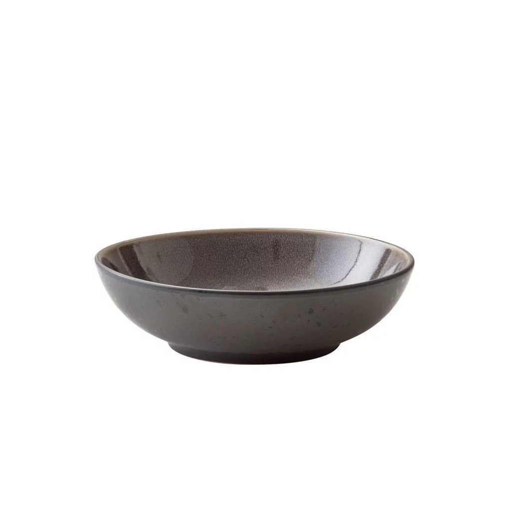 Eetkom 20 cm, zwart/grijs, Bitz