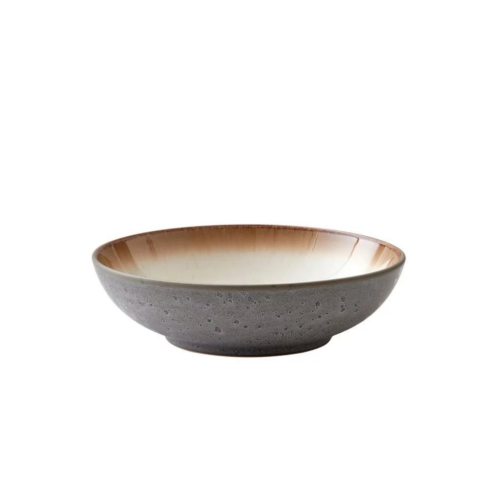 Eetkom 20 cm, grijs/crème, Bitz