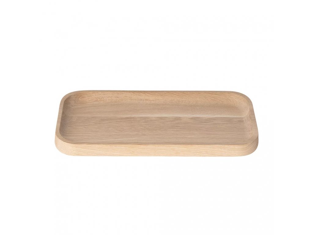 Dienblad OKU 25 x 12,5 cm, bruin, hout, Blomus