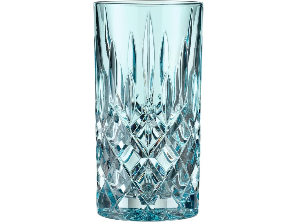 Longdrinkglas NOBLESSE FRESH COLORS 395 ml, set van 2 stuks, blauw, Nachtmann