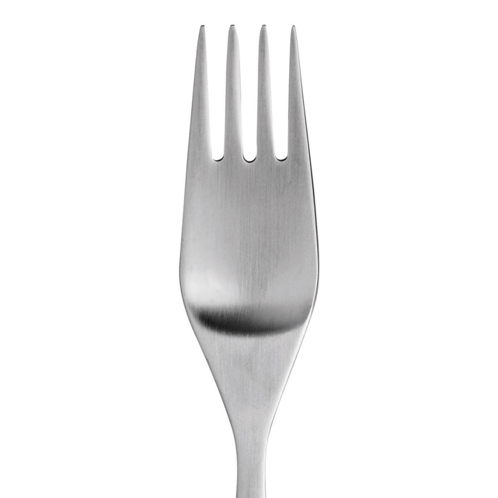 Eetvork MAYA 2000 20 cm, set van 6 stuks, zilver, roestvrij staal, Stelton
