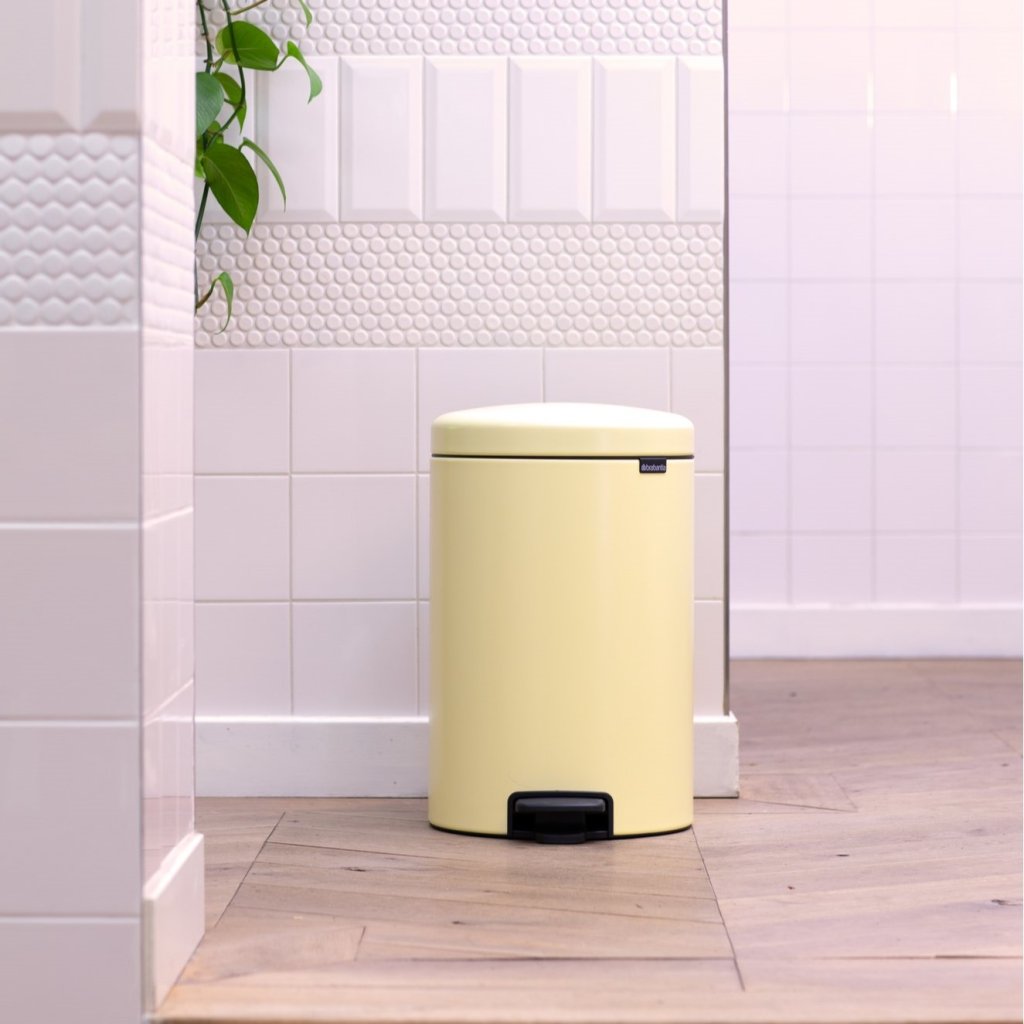 Pedaalemmer NEWICON 20 l, zachtgeel, staal, Brabantia