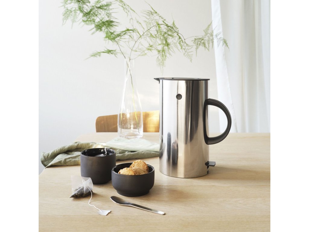 Waterkoker EM77 1,5 l, zilver, roestvrij staal, Stelton