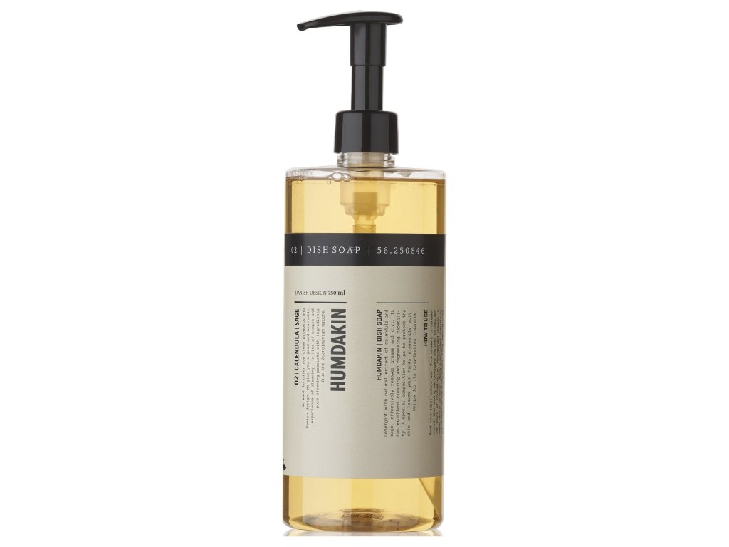Afwasmiddel CALENDULA & SALVIA 750 ml, Humdakin