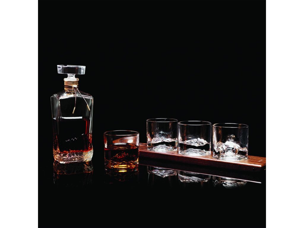 219014 1 sklenice na whisky the american peaks sada 5 ks sklo liiton