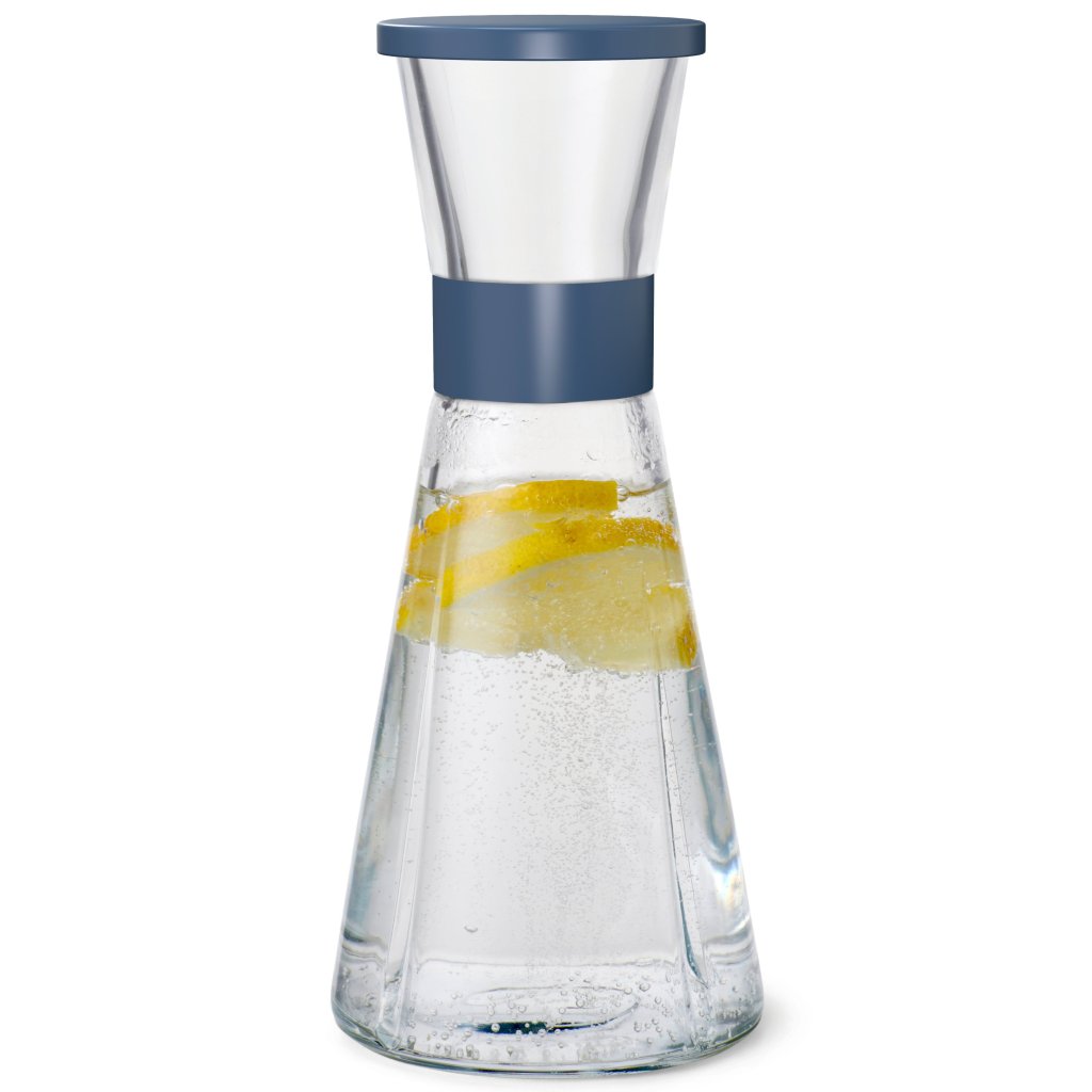 Waterkaraf GRAND CRU 900 ml, oceaan blauw, glas, Rosendahl