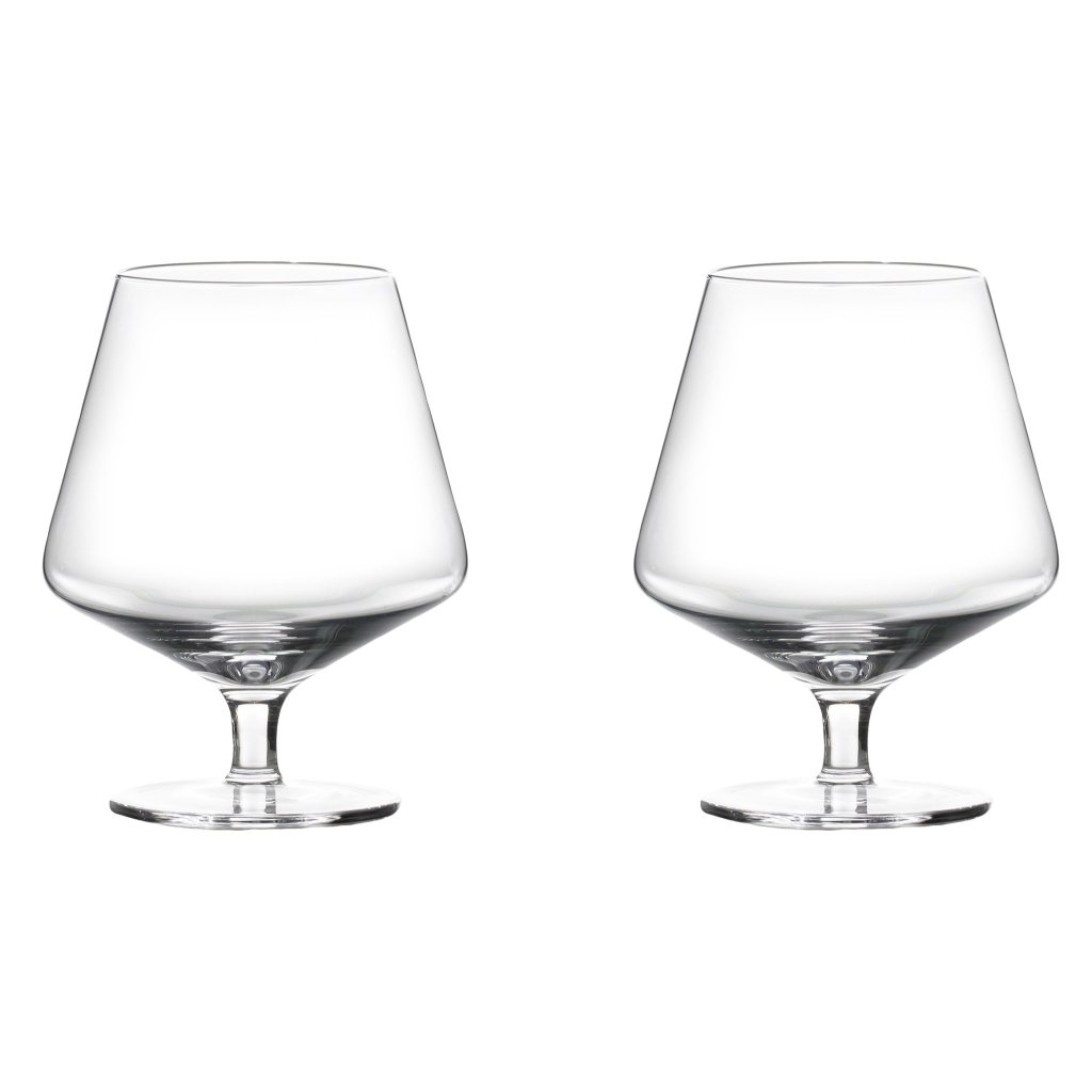 Cognacglas ROCKS 450 ml, set van 2 stuks, licht, glas, Zone Denemarken