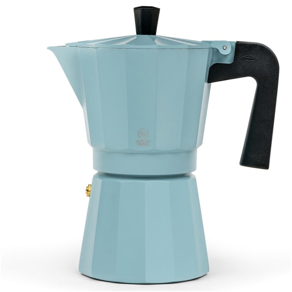 Espresso-percolator MOSHI 400 ml, munt, aluminum, Leopold Vienna