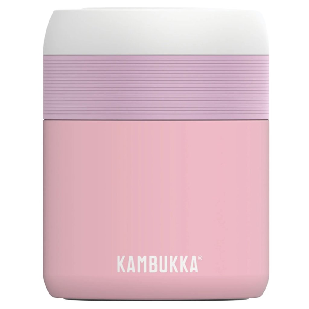 Thermosfles BORA 600 ml, babyroze, roestvrij staal, Kambukka