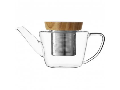 Theepot INFUSION 500 ml, bruin, glas, Viva Scandinavia