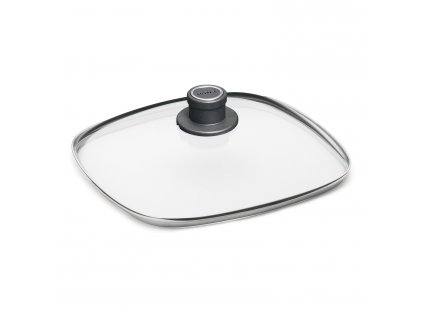 Pannendeksel 26 x 26 cm, glas, WOLL