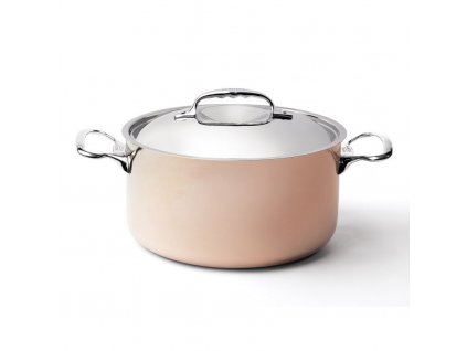Pan PRIMA MATERA 20 cm, voor inductie, koper, de Buyer