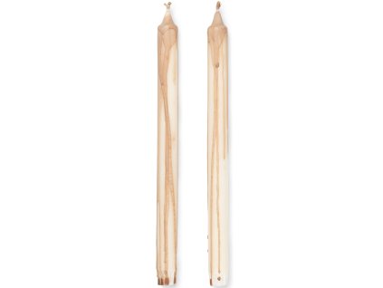 Dinerkaars DRYP 30 cm, set van 2 stuks, beige, stevig LIVING