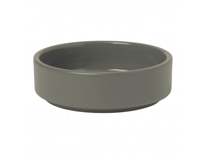 Tapasschaaltje PILAR XS ⌀ 10 cm, 100 ml, donkergrijs, keramiek, Blomus