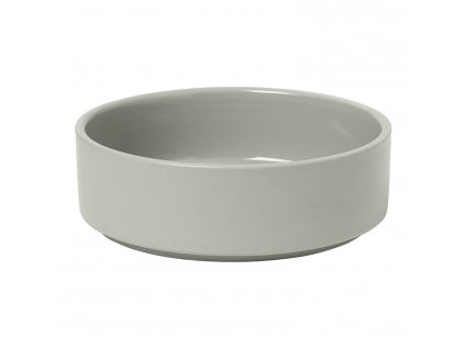 Serveerschaaltje PILAR S ⌀ 14 cm, 320 ml, lichtgrijs, keramiek, Blomus