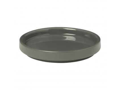 Tapasbord PILAR, 10 cm, donkergrijs, keramiek, Blomus
