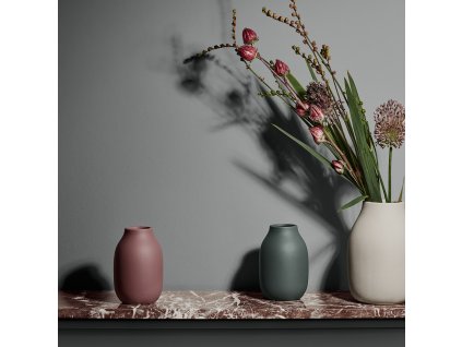 Vaas COLORA S 15 cm, zwart, Blomus