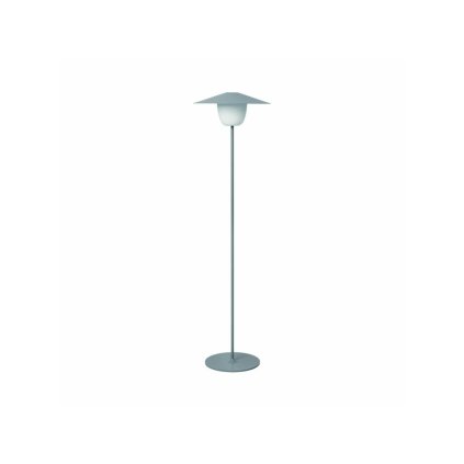 Vloerlamp ANI 1,2 m, LED, grijs, aluminium, Blomus