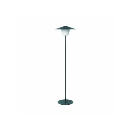 Vloerlamp ANI 1,2 m, LED, donkergrijs, aluminium, Blomus