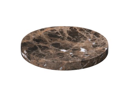 Sleutelschaaltje PESA ⌀ 12 cm, bruin, marmer, Blomus