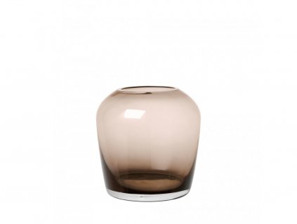Vaas LETA M 13 cm, koffie, Blomus
