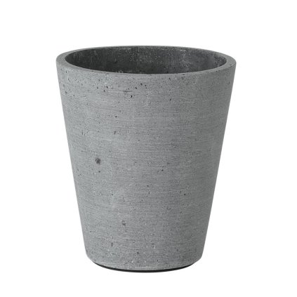 Bloempot COLUNA ⌀ 10 cm, donkergrijs, Blomus