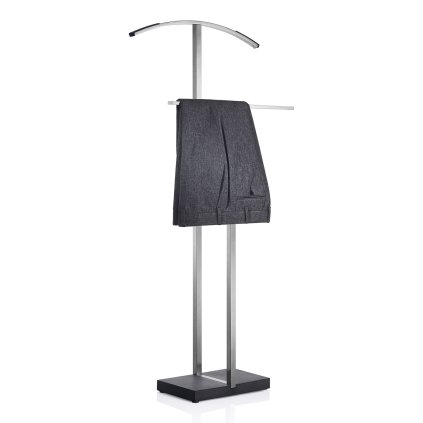 Kledingstandaard MENOTO, mat roestvrij staal, Blomus