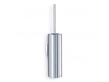Toiletborstel met houder NEXIO, wandmontage, 46 cm, gepolijst roestvrij staal, Blomus