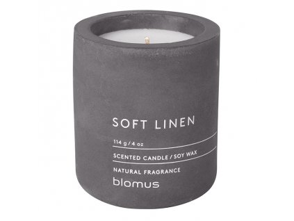 Geurkaars FRAGRA ⌀ 6,5 cm, Soft Linen, Blomus