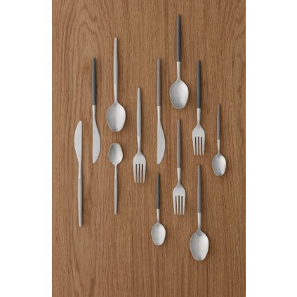 Theelepel MAXIME, warm grijs, Blomus