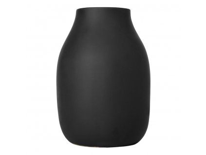 Vaas COLORA L 20 cm, zwart, Blomus