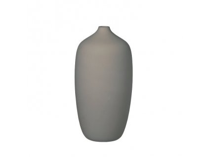 Vaas CEOLA, 22 cm, grijs, Blomus