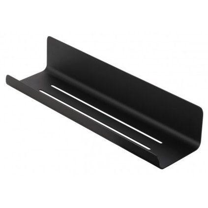 Doucheplanchet MODO 34 cm, staal, zwart