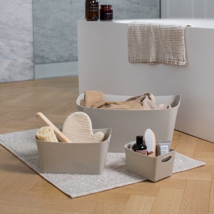 Badkamermand BOXXX S 1 l, woestijnzand, Koziol