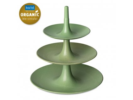Etagère BABELL L 34 cm, natuurlijk bladgroen, Koziol