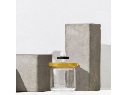 Vershoudpot 100 COLLECTION, 750 ml, geel, glas, Alessi