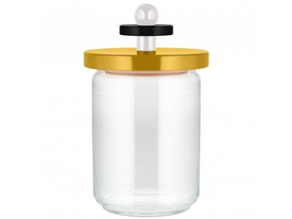 Vershoudpot 100 COLLECTION, 1 l, geel, glas, Alessi