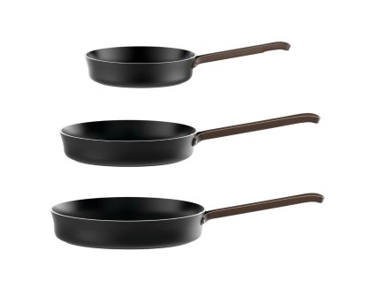 Universele koekenpan EDO 24 cm, zwart, Alessi