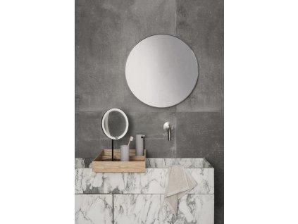 Toiletborstel met houder MODO, warm grijs, Blomus