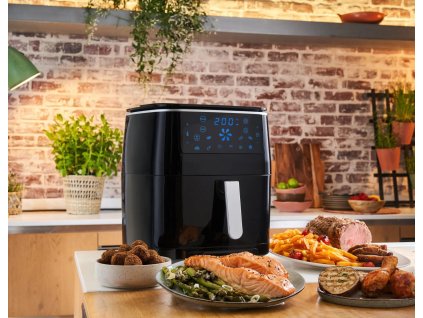 Airfryer EASY FRY & STEAM FW201815, zwart, Tefal