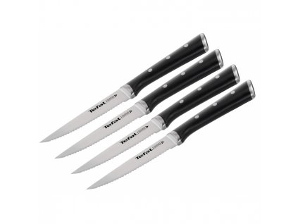 Steakmes ICE FORCE K232S414, set van 4 stuks, Tefal