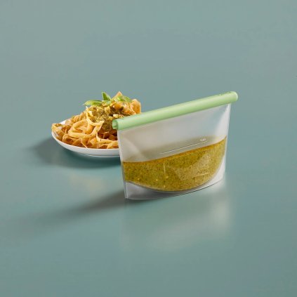 Herbruikbare vershoudzak 500 ml, groen, Lékué