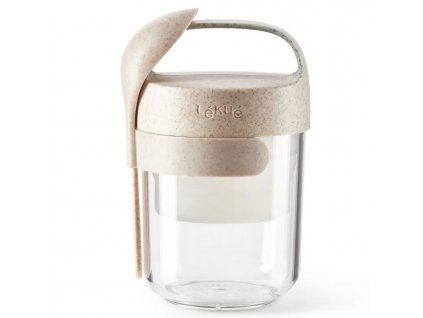Lunchpot POT TO GO ORGANIC 400 ml, steen, Lékué