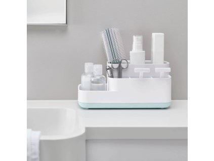Badkamerorganizer EASYSTORE 70513, wit/grijs, Joseph Joseph