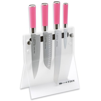 Messenset PINK SPIRIT, 5-delig, met magnetische standaard, F.DICK
