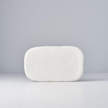 Bord voor sushi en sashimi , Shell Wit, 22 x 13 cm, MIJ